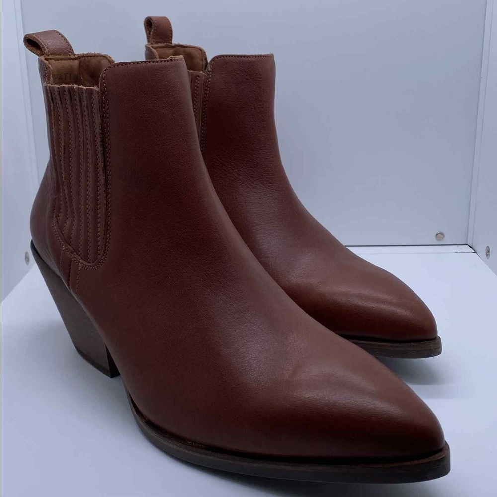 PATINA Dakota Chelsea Western Leather Ankle Boots Tucson Women’s Size 10